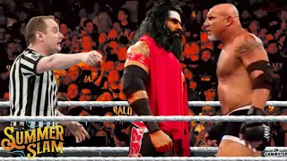 FULL MATCH - Veer Mahaan vs Goldberg : SummerSlam 2022 - WWE 2K22