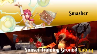 Dragon Nest Sea | AliceJAPAN Smasher " 3IackSync " Sunset Training Ground Lab 24 Run