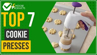 Cookie presses - Top 7 - (ChooseProducts)