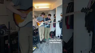 Berklee Dorm Jam (Evan Boucher on Bass!) #shorts #berklee #patmetheny #jacopastorius