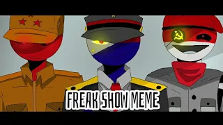 FREAKSHOW MEME| Countryhumans Maphilindo ( FlipaClip )