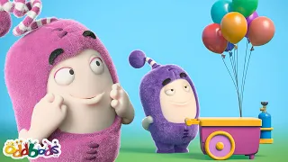 Look, Balloons! | Oddbods | Animals And Creatures | Kids Cartoon In Hindi हिन्दी