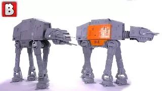 LEGO AT-AT and AT-ACT Minifigure Scale MOC Instructions Available! Ultimate Star Wars MOC