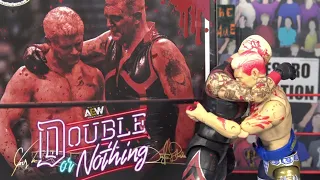 AEW Unrivaled Cody and Dustin Rhodes "Blood Brothers two Pack" RSC Exclusive