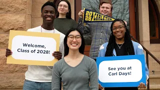 Admitted Student Welcome for the Class of 2028 | Carleton College