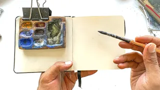 A Quick Little Watercolor Sketch | Watercolor Painting Tutorial