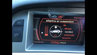 AIR SUSPENSION FAULT / SUSPENSION LEVELING CALIBRATION FAIL USING VCDS - 2007 AUDI A6 C6 4F allroad