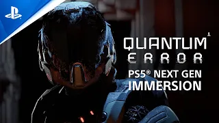 Quantum Error - Next Gen Immersion Trailer | PS5 Games