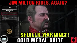 Red Dead Redemption 2 Jim Milton Rides Agains Gold Medal - Gold Rush Trophy / Achievement (REPLAY)