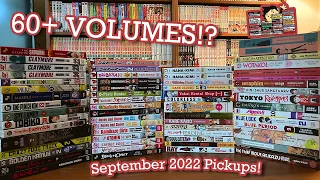 60+ Volume Manga Haul! - September 2022 Pickups