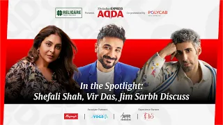 Exclusive Interview: Shefali Shah, Vir Das & Jim Sarbh | Express Adda Live | Emmy Awards 2023