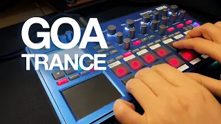 Goa trance on Korg Electribe 2 - Late night sessions