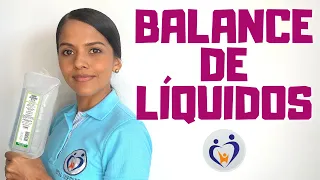 ¿CÓMO HACER UN CONTROL DE LÍQUIDOS O BALANCE DE LÍQUIDOS?