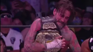 Cm punk vs Hangman page Double or Nothing HD 5/29/22 Ending