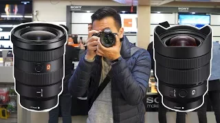 Should I Get Sony 16-35mm f/2.8 GM or 12-24mm f/4? - Samy's Camera a7 III Event in LA