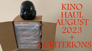 Kino Haul August 2023  + 2 Criterions!!!