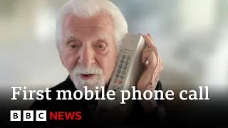 50 years since first mobile phone call - BBC News