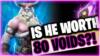 FULLY MAXED Turvold! But is he worth it? | RAID Shadow Legends