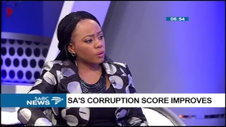 SA's corruption score improves