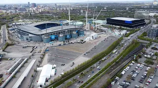 Etihad Stadium North Stand + Man City NEW Fanzone + Co-Op Arena Construction Update | April 2024