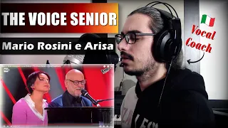 MARIO ROSINI & ARISA! // REACTION & ANALYSIS by Vocal Coach (ITA)