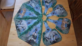 Recycling An Old Umbrella Into Reusable Bags