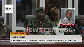 Niger Coup: ECOWAS Delegation Meets Ousted Niger President, Junta Leader | NC Breakfast | 21-08-23