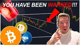 🚨 EXTREME DANGER!!!! BE WARNED BITCOIN HOLDERS!!!!