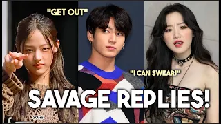 K-pop Idols Standing Up to Haters! (Iconic)