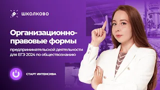 Организационно-правовые формы предпринимательской деятельности (ОПФ) | ЕГЭ 2024 обществознание