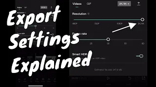 Export In CapCut (App) | Best Settings | IOS & Android