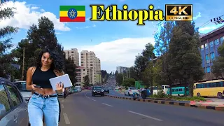 የተቀየረው ሰፈር ከአብርሆት አዋሬ Addis Ababa Walking Tour (541) Abrhot to Aware🇪🇹, Ethiopia [4K]