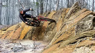 BEST TRAIL EVER? Mountain Biking Fitzgerald Mountain in Springdale, Arkansas