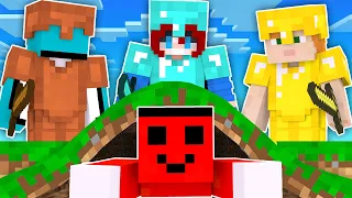 MANHUNT'ta SAMET HİLEYLE TROLLÜYOR !! - Minecraft