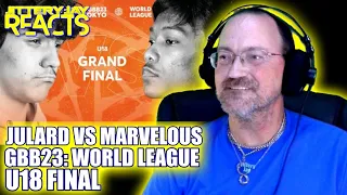 Julard vs Marvelous - GBB23: World League - U18 Final #reaction