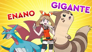 EL VERDADERO TAMAÑO DE LOS POKÉMON