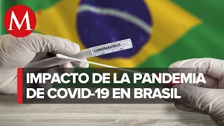 Brasil supera las 351 mil muertes por covid 19 y suma más de 13 4 millones de casos