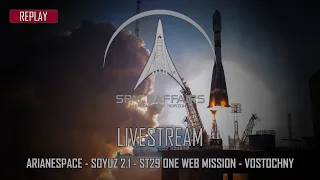 Arianespace - Soyuz ST29 One Web Mission - Vostochny - December 18, 2020