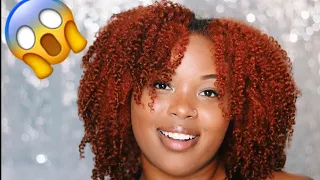 Ginger Natural Hair Using Adore's Cajun Spice and Paprika!