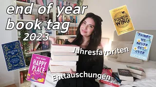 end of year book tag 📚 neue Lieblingsautorinnen, Jahreshighlights, fav Covers und vieles mehr ✨