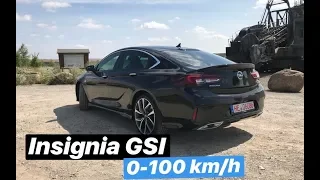 Opel Insignia GSI  ,,0-100 Km/h'' Turbo-Benziner Speed