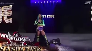 Sasha Banks Wrestlemania 37 Entrance