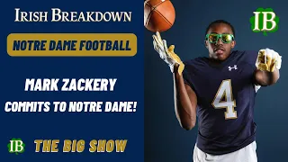 Cornerback Mark Zackery Commits To Notre Dame!