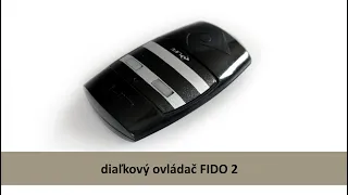 Brány - Pemat Slovakia - naprogramovanie diaľkového ovládača FIDO 2 +LIFE PR60