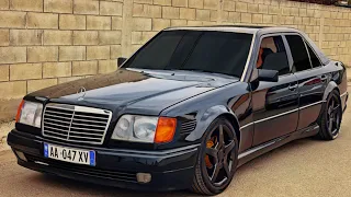 E500 W124 Mercedes Benz Street Zone Drifting