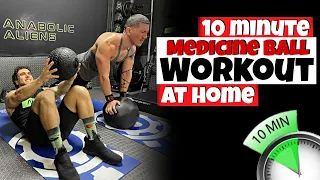 10 Minute Medicine Ball HIIT Workout