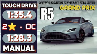 Asphalt 9 Aston Martin Vantage V12  Grand Prix • Round 5 • Touch Drive & Manual •   2 star OC Runs