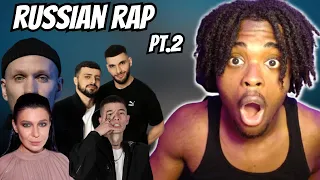 REACTING TO RUSSIAN RAP PT.2 (Ёлка & Звонкий, Jakone, A.V.G, OBLADAET) PT.1 ||  (RUSSIAN RAP)