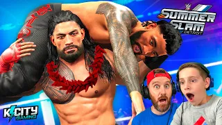 SummerSlam TRIBAL CHIEF Challenge in WWE 2k23! (SportsMania 10)