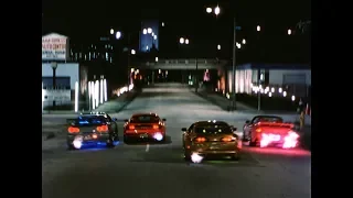 Toyota Supra - Mazda RX-7 - Nissan Skyline -  Honda S2000   Двойной форсаж ( 2 Fast 2 Furious )